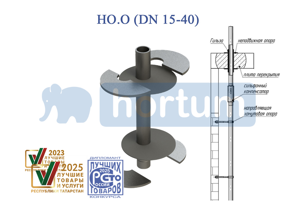 0001 pod gruvlochnoe dn15 40