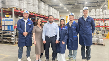 Делегация ГК «Талан» оценила производство компенсаторов от А до Я